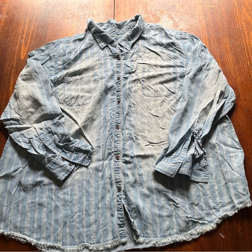 Blue Denim Shirt
